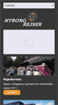 Mobile Screenshot of nyborg-rejser.dk